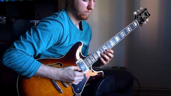 CHEROKEE || Josh Meader Jazz Guitar Improvisation at 330 bpm