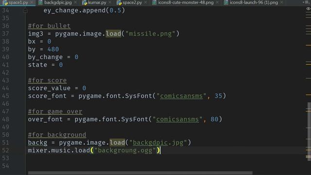 Space Invader Game In Python смотреть онлайн