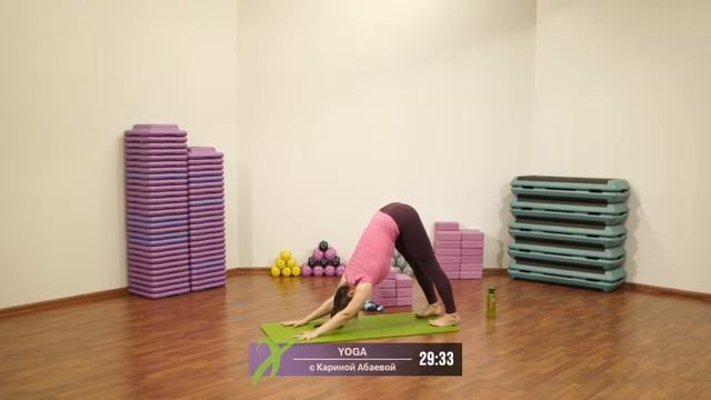 Онлайн-тренировка YOGA с Кариной Абаевой / 25 июня 2020 / X-Fit смотреть онлайн