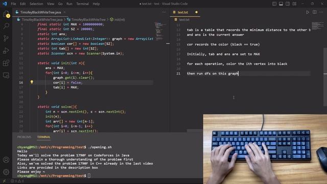 ASMR Coding, CodeForces 1790F in Java, MISTEL X-VIII BT, CHERRY SILENT RED смотреть онлайн