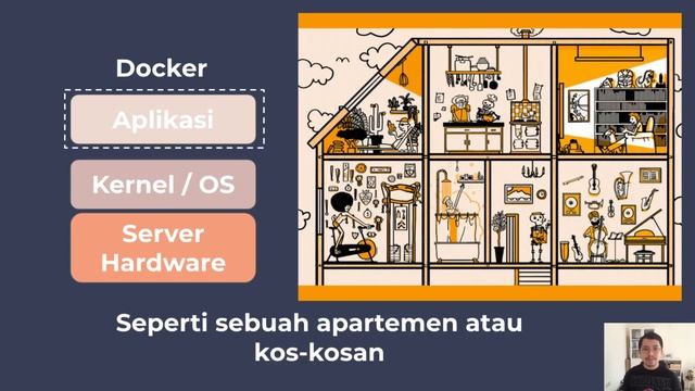 Bedanya Docker vs Virtual Machine | Belajar Docker untuk Pemula 6 смотреть онлайн