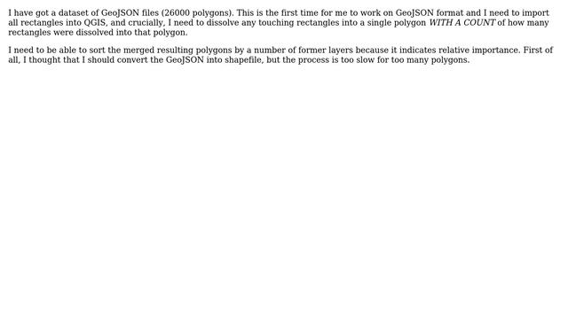 GIS: Importing and merging GeoJSON files in QGIS смотреть онлайн
