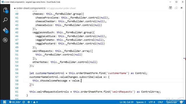 020 Using valueChanges смотреть онлайн