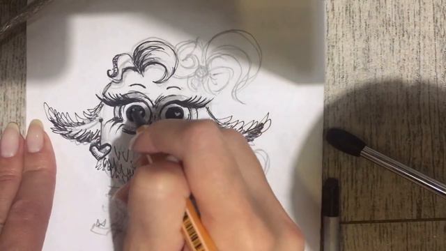 АСМР/ASMR “Рисую птичку» смотреть онлайн