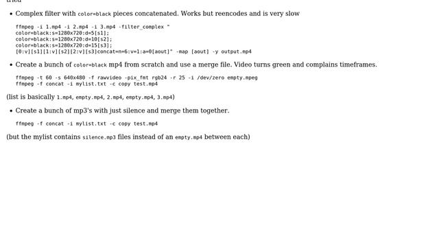 Using FFMPEG with Audio and Video side by side смотреть онлайн