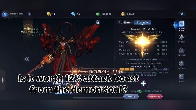 Mu 3 boosting demon soul with 12mil crystals смотреть онлайн