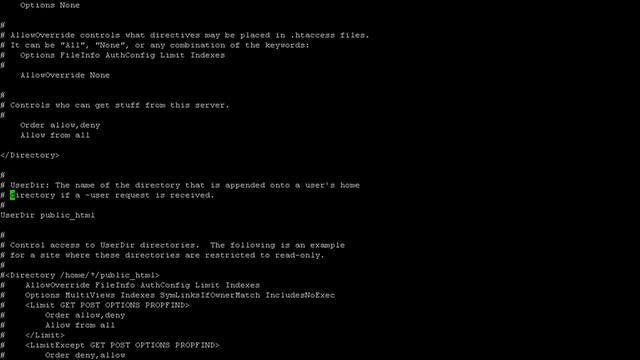 Установка веб сервера на основе LAMP часть 1 смотреть онлайн
