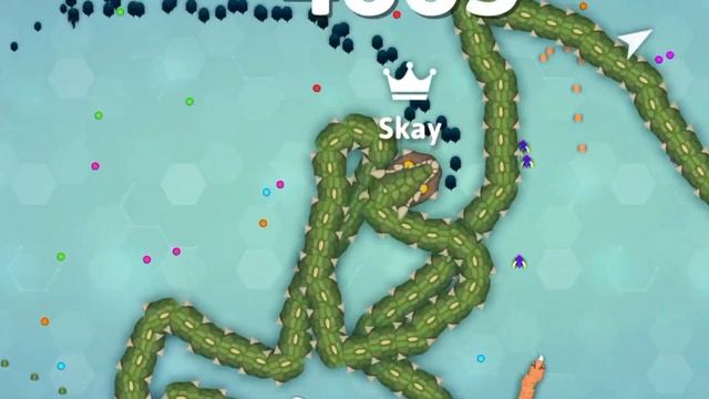 4K SNAKE.IO WORLD BEST GAMEPLAY 256 #snake#Gameplay #games смотреть онлайн