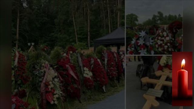 Диана Гурцкая с Сыном Кинули Последнюю Горсть на Гроб Любимого Мужа и Отца смотреть онлайн