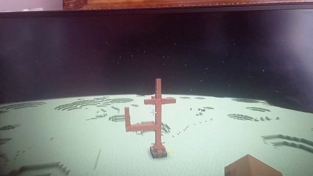 Перво апрельское обновление в Майнкрафте java космическая база смотреть онлайн