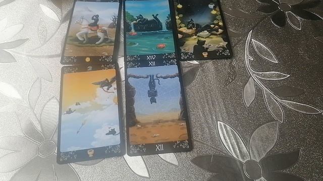 Подруга. Какая у вас дружба. Колода Таро Чёрных котов. смотреть онлайн