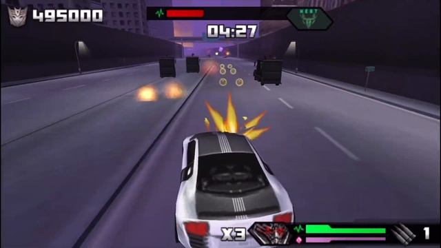 Transformers: Revenge Of The Fallen (PSP) | All Bosses