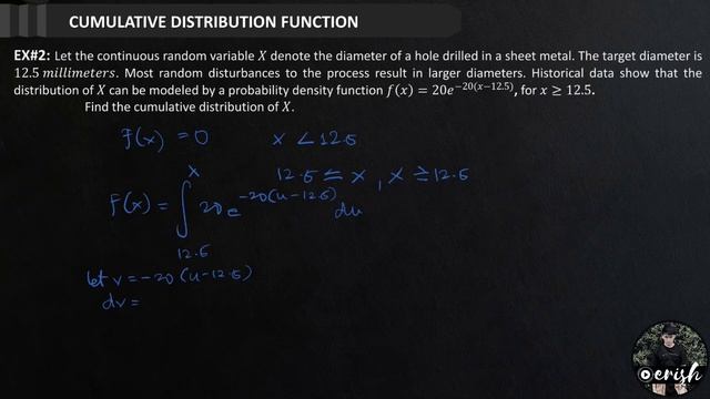 Cumulative Distribution Function for Continuous Random Variables (Statistics / Probability) смотреть онлайн