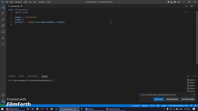 How to make random numbers generator with Python | UtanNx5 смотреть онлайн