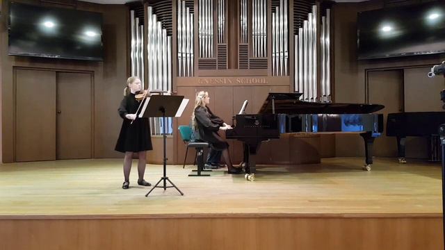 Филипп Шарвенка Соната для скрипки и фортепиано Op.110