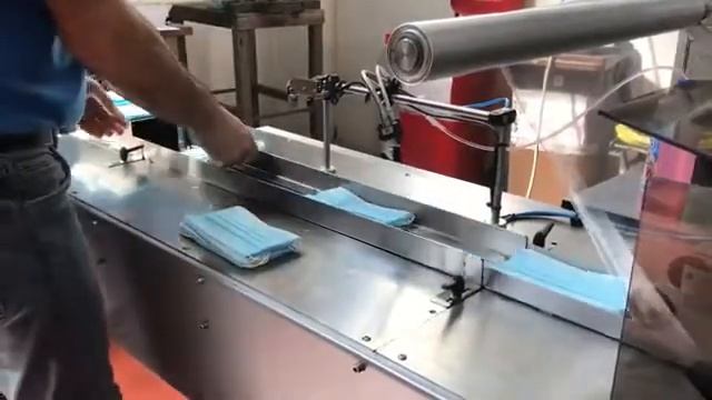 GREEN GNA, горизонтальный автоматический упаковщик "флоу-пак" смотреть онлайн