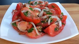 ЗАКУСКА из ПОМИДОРОВ разлетается за секунду! Готовьте сразу две порции!