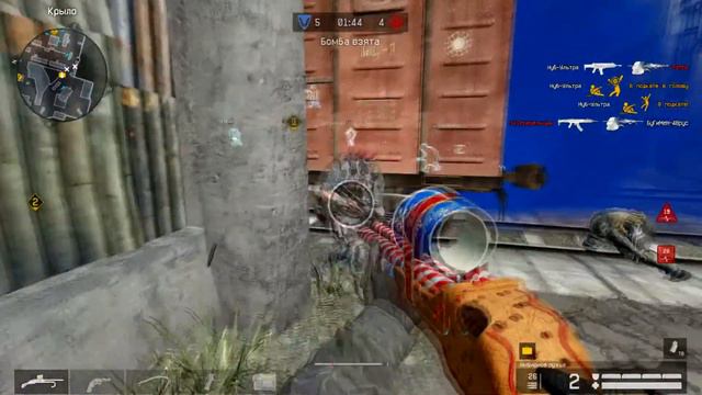 WARFACE: С ИМБИРНЫМ РУЖЬЁМ НА КВ 8х8. Не обычная игра с кланом на чарли. смотреть онлайн