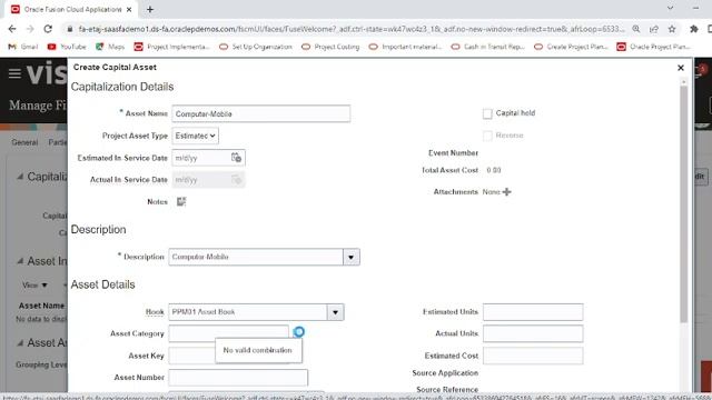 Oracle Project Portfolio Management to Fixed Asset Integration | Oracle Fusion PPM integration| BIS смотреть онлайн