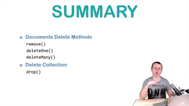 MongoDB Delete Queries: 10 Delete Module Summary смотреть онлайн