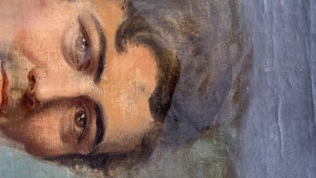Art Restoration - Removing overpaint from a 127 year old Restoration Part 2 #paintingrestoration смотреть онлайн