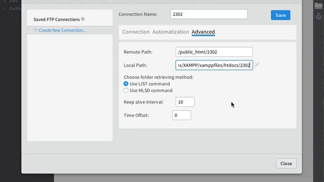 FTP Connections in Brackets using the eqFTP tool смотреть онлайн