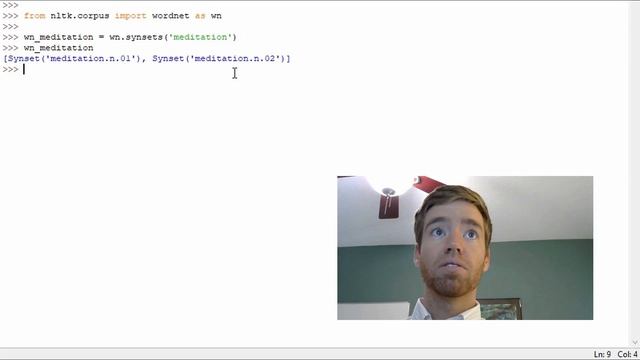Ep 5 Python NLTK | Wordnet and Synsets смотреть онлайн