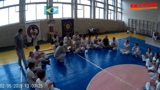 Corda azul Cenoura x corda verde Juan, instrutora Origami - 3° Batizado Senzala Karelia смотреть онлайн