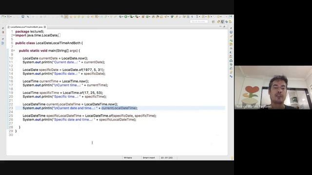 Aula 05 - As classes LocalTime, LocalDate e LocalDateTime смотреть онлайн