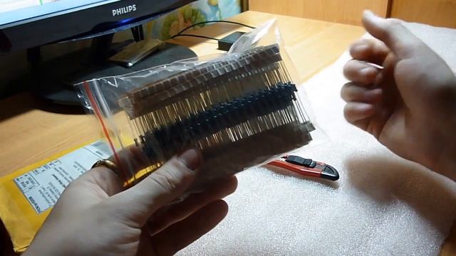 Китай это всё - 600 шт резисторов смотреть онлайн