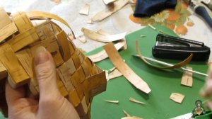 Алексей&Наталья Варовы_Плетённая ВАЗОЧКА С ОБЪЁМНЫМИ КРАЯМИ из Бересты