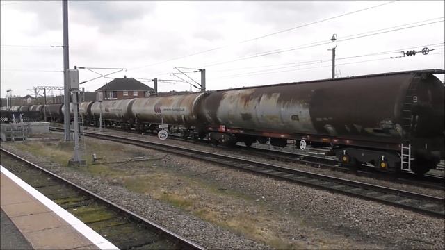 An Eventful Lunchtime at Grantham 26/3/19 | ECML | inc ( DVT Emergency Stop outside the station) смотреть онлайн