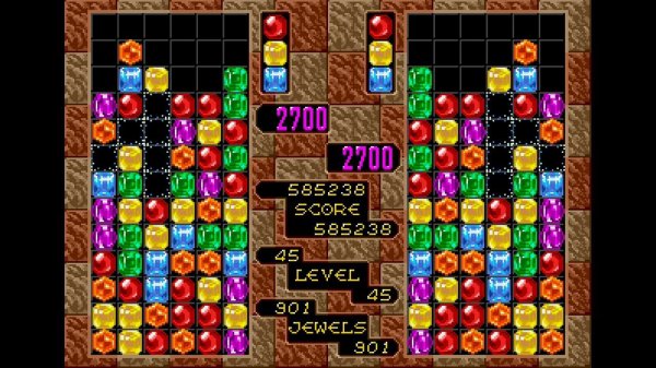 [TAS] Columns Sega Genesis Arcade Maximum score by max007_10 2:51:25