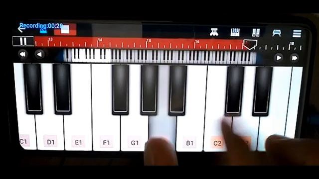 Don Yeh Mera Dil Mobile Piano Drumming Keyboard Instrumental WalkBand Saxophone RingTone Samsung M5 смотреть онлайн