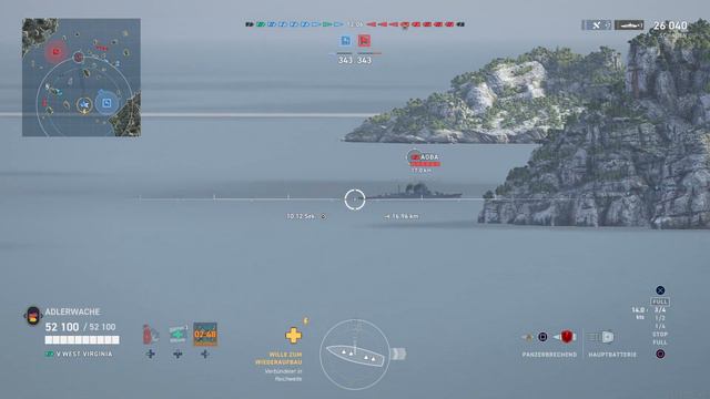 World of Warships Legends - WEST VIRGINIA - Tier 5 - Der BUD unter den Schiffen! [deutsch/ gameplay смотреть онлайн