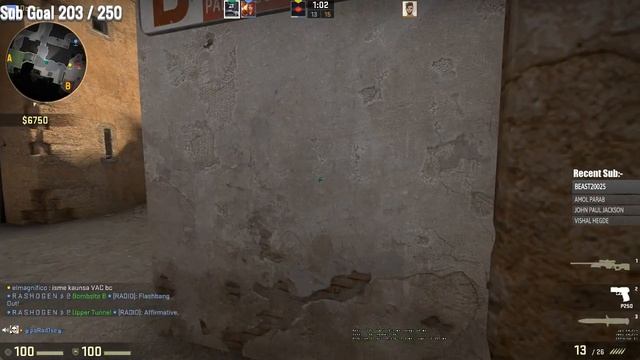 #25 DyNAMIC jATT !! ~ CSGO Live Stream !! ~ смотреть онлайн
