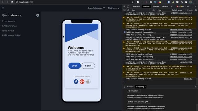 Ionic 5 Tutorial Creating Login and Sign Up page part 2/6 смотреть онлайн
