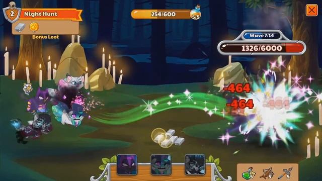Castle Cats- Halloween Event 2020 (Event Quest #3- Night Hunt) смотреть онлайн