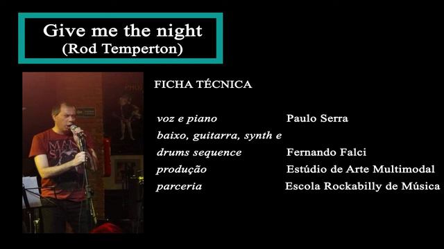 Paulo Serra - "Give me the night" (Rod Temperton) смотреть онлайн