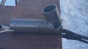 Печь-Ракета!!! Печка своими руками за 10 минут! Классная печь для похода!!