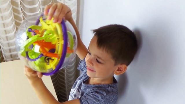 Шар лабиринт Perplexus головоломка Перплексус Развивающая игрушка для детей смотреть онлайн