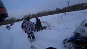 Покатушка с друзьями. Ямаха Вентура 700 царь горы.