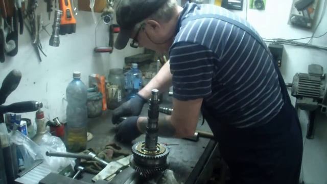 NISSAN ALMERA CLASSIK ремонт мкпп смотреть онлайн