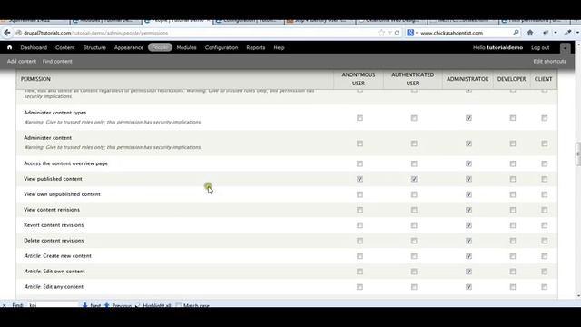 14 Drupal 7 User Permissions смотреть онлайн