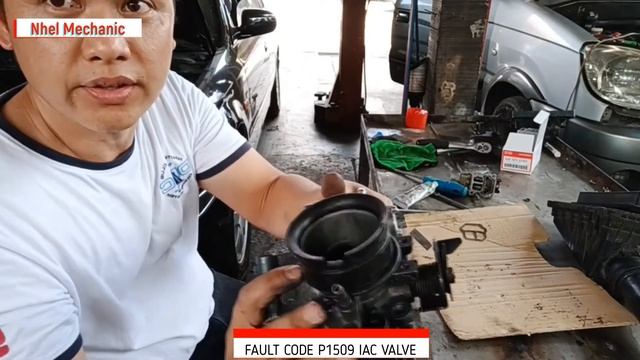 HONDA CIVIC 1999 FAULT CODE P1509 IAC VALVE