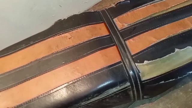 Самодельный чехол сиденья мопеда Альфа