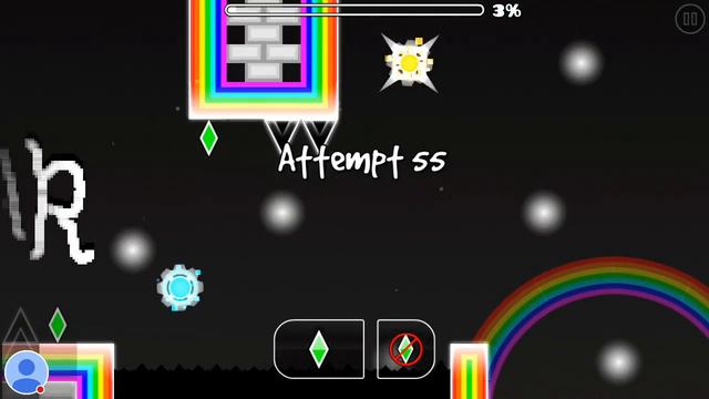 Стрим игры "Geometry Dash". смотреть онлайн