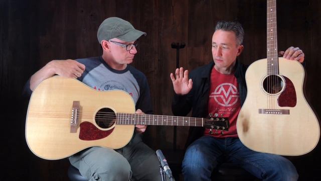 Gibson J-15 vs J-45 Studio - Is there a difference?? смотреть онлайн
