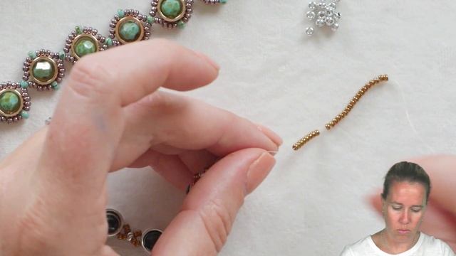 Crossing Halos Bracelet - DIY Jewelry Making Tutorial By PotomacBeads