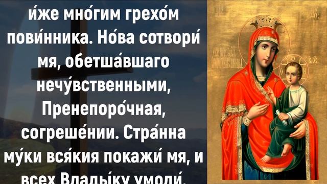 ВКЛЮЧИ 19 ОКТЯБРЯ И НЕ ЗАБУДЬ СКАЗАТЬ. Молитва Пресвятой Богородице. Богородице Дево Радуйся смотреть онлайн
